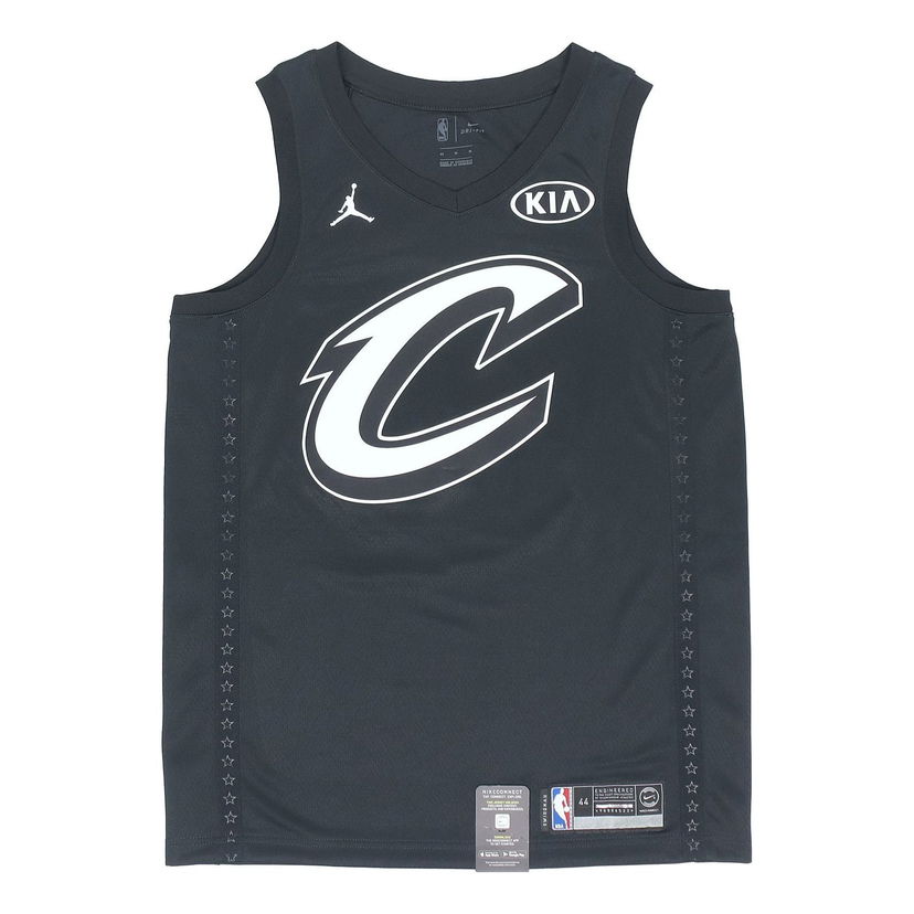 Tielko Jordan Cleveland Cavaliers Lebron James All-Star Edition Swingman Jersey Čierna | 928873-010
