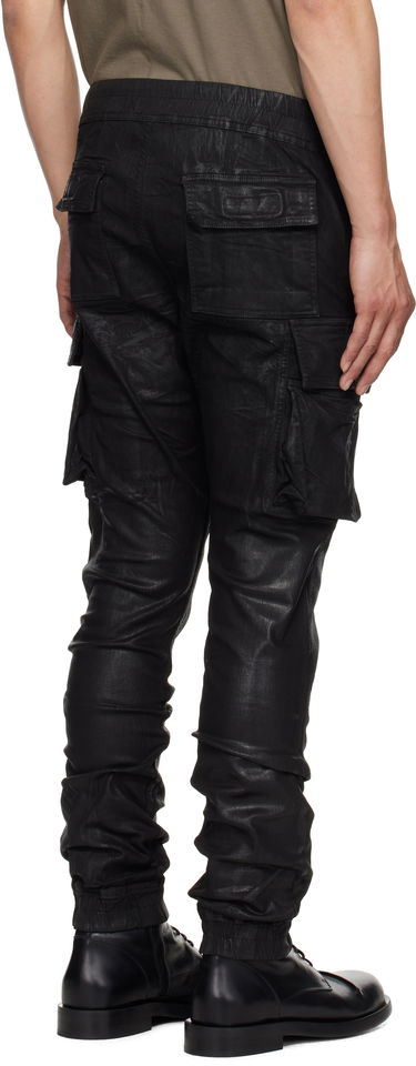 Cargo nohavice Rick Owens Rick Owens DRKSHDW Hollywood Mastodon Cut Cargo Pants Čierna | DU01E3386 SCF, 2