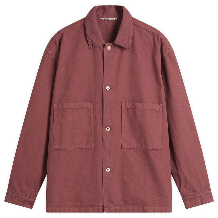 Bunda A Kind of Guise Sayan Shirt Jacket Small Červená | 156-13801-316