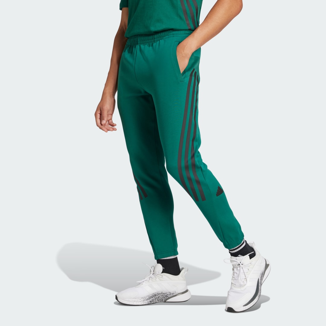 Tepláky adidas Performance Future Icons 3-Stripes Pants Zelené | IW8573, 0