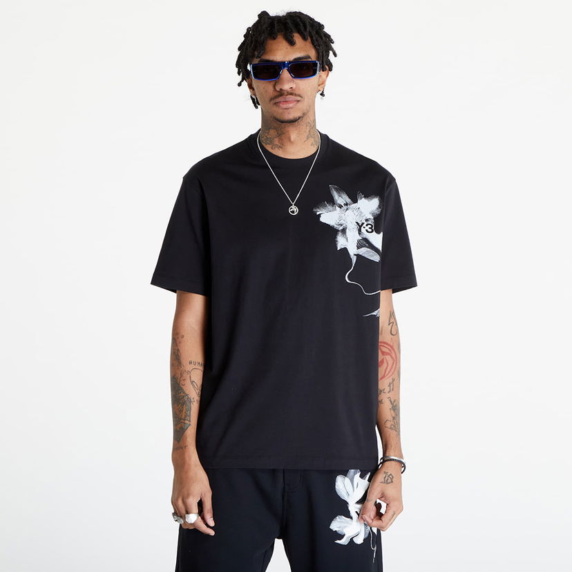 Tričko Y-3 Graphic Shortsleeve Tee UNISEX Black Čierna | IN4353