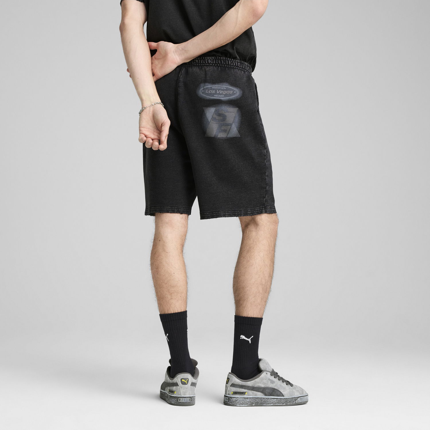 Šortky Puma Scuderia Ferrari Desert Sun Shorts Čierna | 631322_01, 1