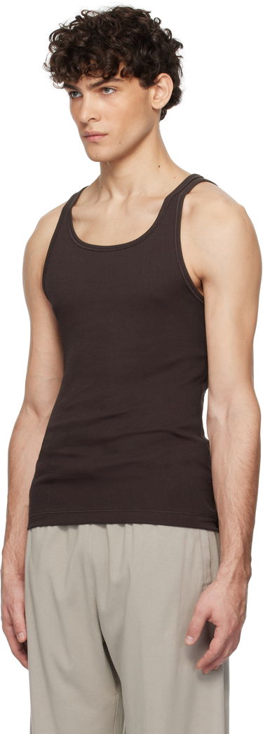Tielko SKIMS Three-Pack Rib Tank Tops Zelené | TP-TNK-5788M, 3