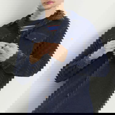 Košeľa Polo by Ralph Lauren Corduroy Overshirt Navy | 710981753003-NVY, 5