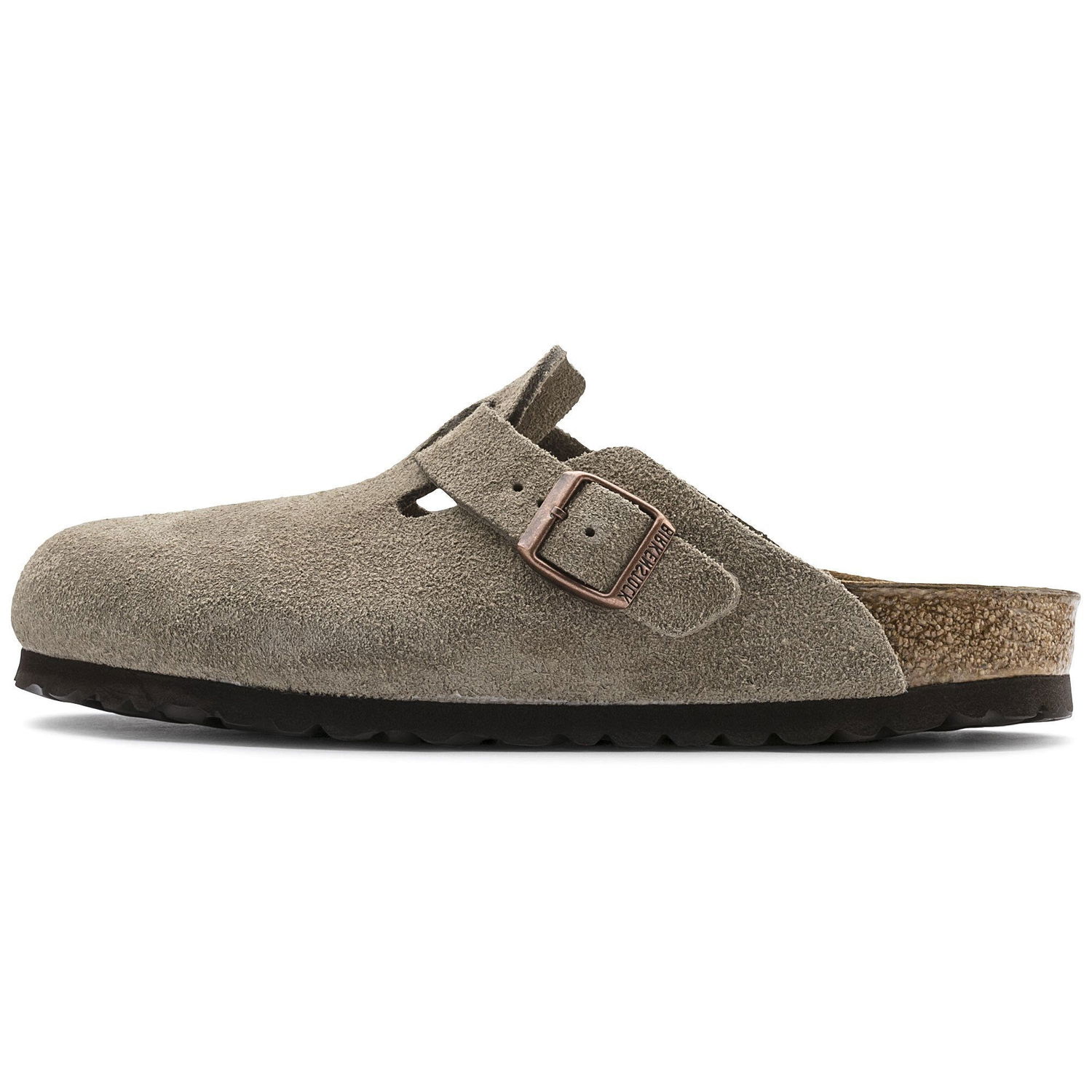 Tenisky a topánky Birkenstock Boston Suede Leather Narrow Fit Sandals Béžová | 0060463, 0