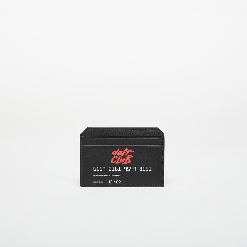 Peňaženka Pleasures PLEASURES Daft Club Cardholder Čierna | P25DP023-BLACK