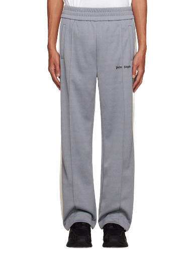 Tepláky Palm Angels Embroidered Sweatpants Šedá | PMCJ019F23FAB0010810