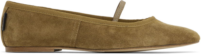 Tenisky a topánky A.P.C. A.P.C. Swan Ballerina Flats Zelené | PXBTG-F53295