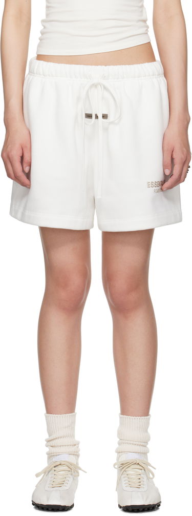 Šortky Fear of God ESSENTIALS Fleece Soccer Shorts Biela | 160SP255714FW, 0