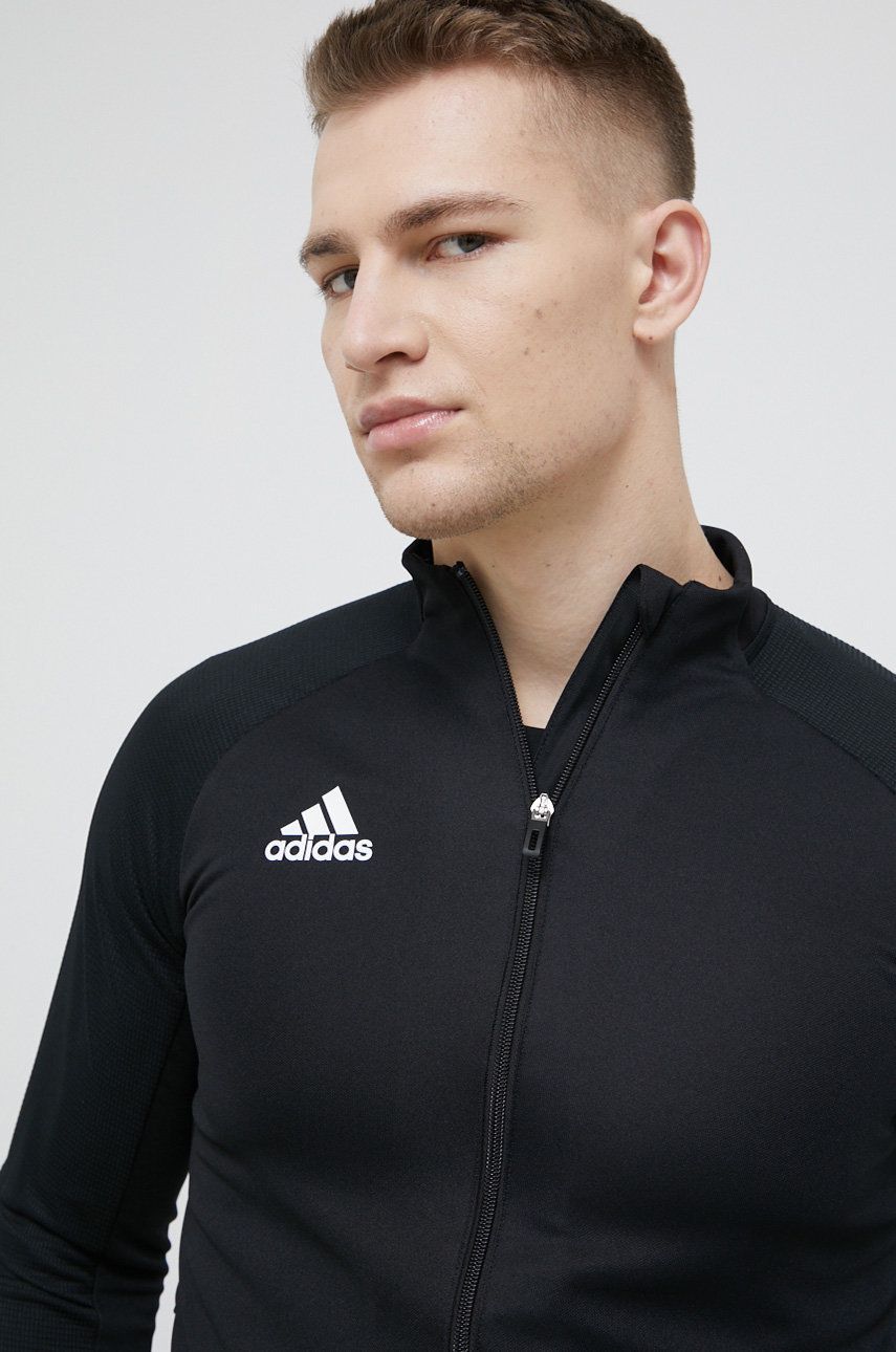 Mikina adidas Performance Performance FS7108 Men's Smooth Sweatshirt Čierna | FS7108, 0