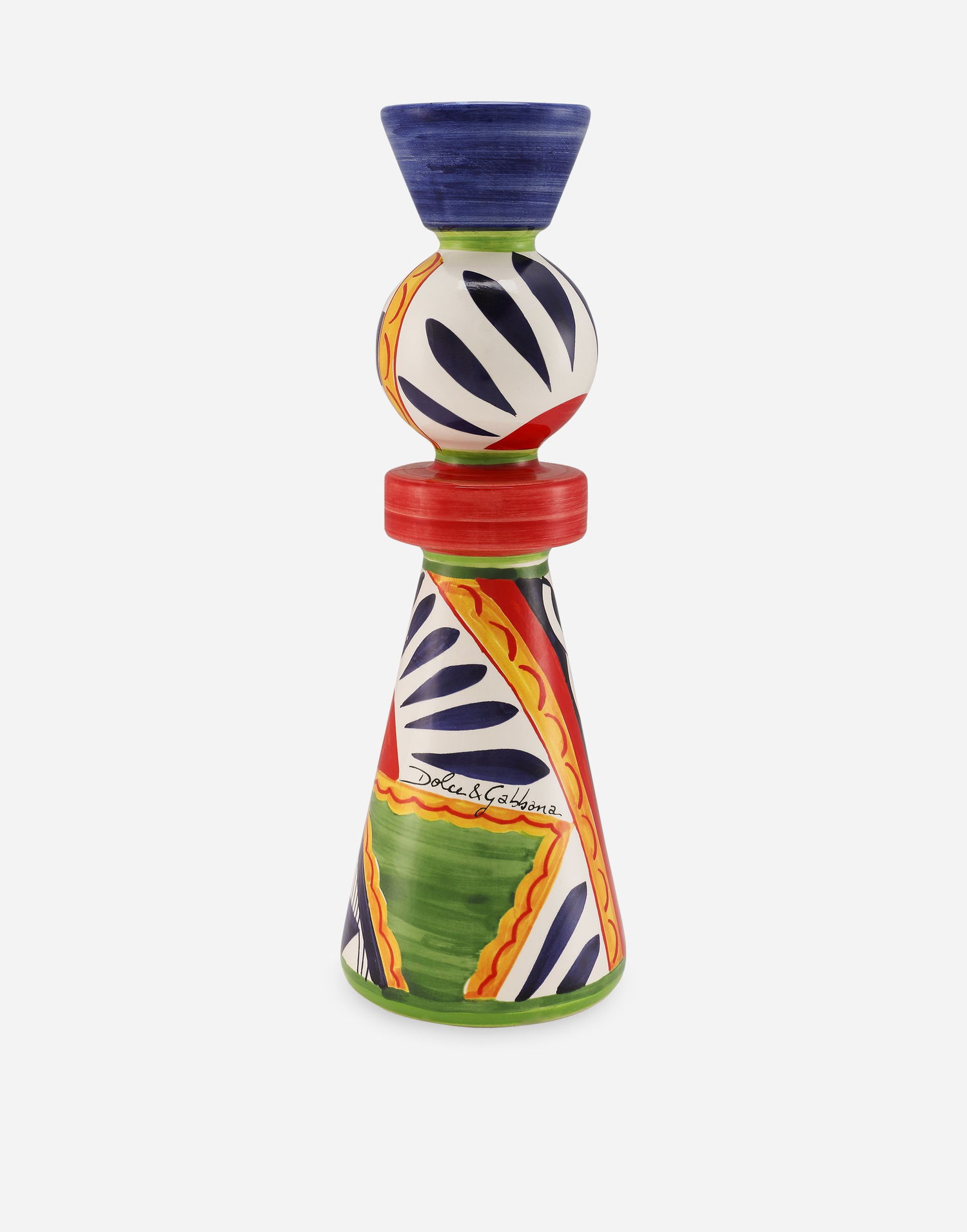 Home decor Dolce & Gabbana Ceramic Candle Holder Rôznofarebný | TCC188TCACDUC036, 0