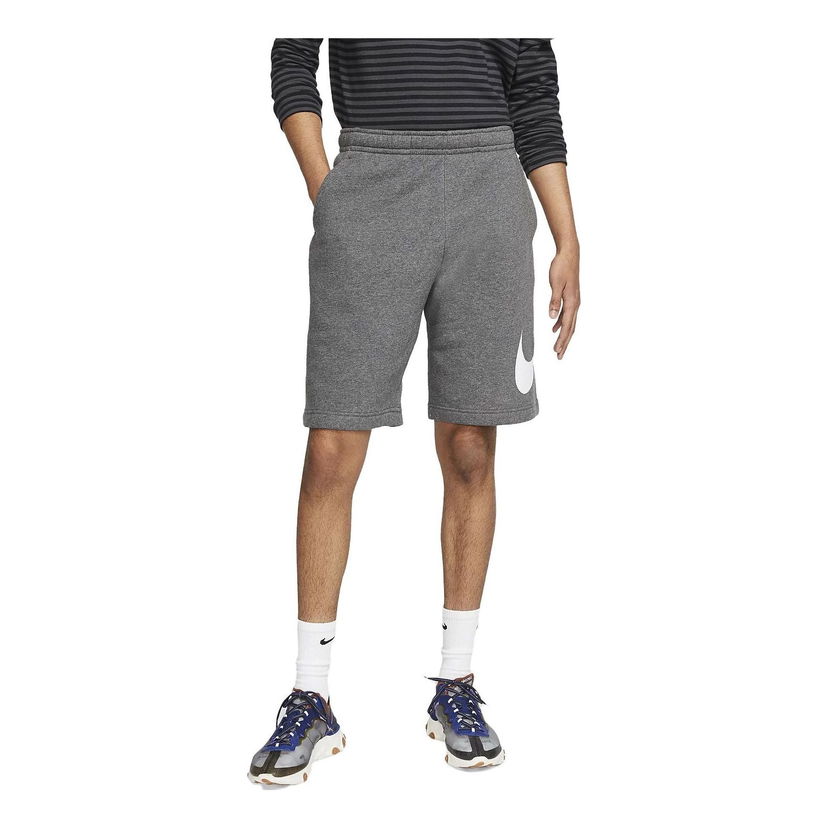 Šortky Nike Club Graphic Logo Shorts Šedá | BV2721-071