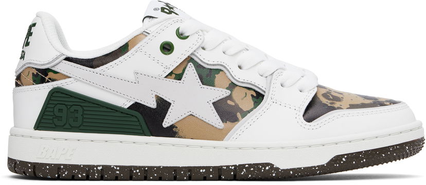 Tenisky a topánky BAPE BAPE SK8 STA #2 M1 Biela | 001FWL301314M