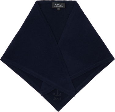 Šál A.P.C. A.P.C. Karl Wool Scarf Navy | WVBCZ-M15225, 0
