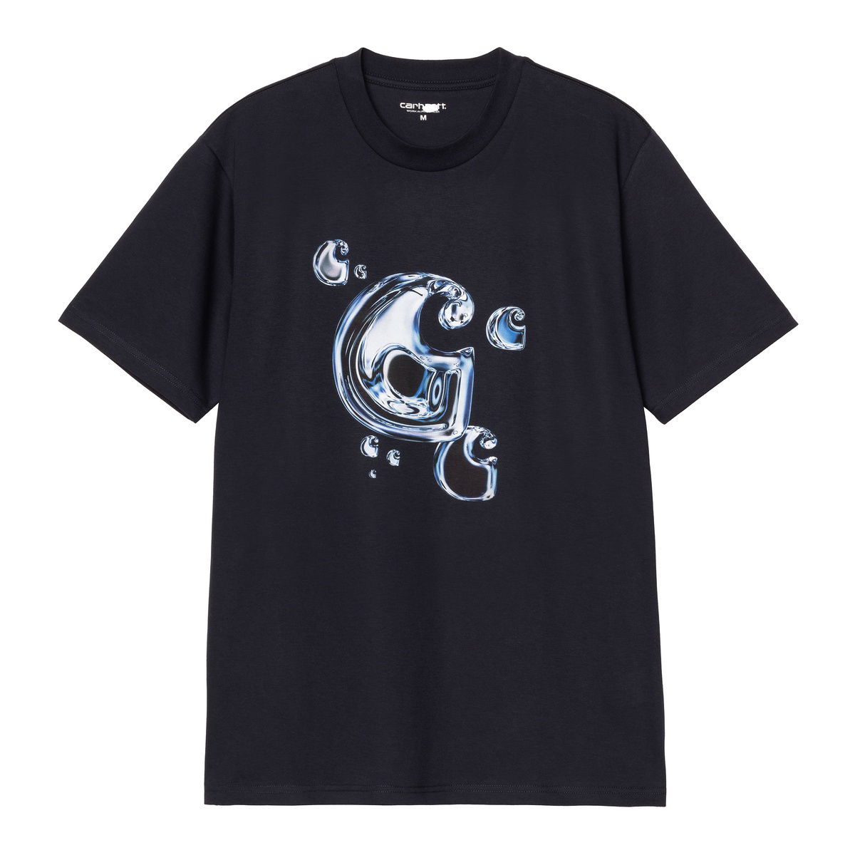 Tričko Carhartt WIP Short Sleeve Solar Chrome C-Logo T-Shirt Navy | I035204_9, 0