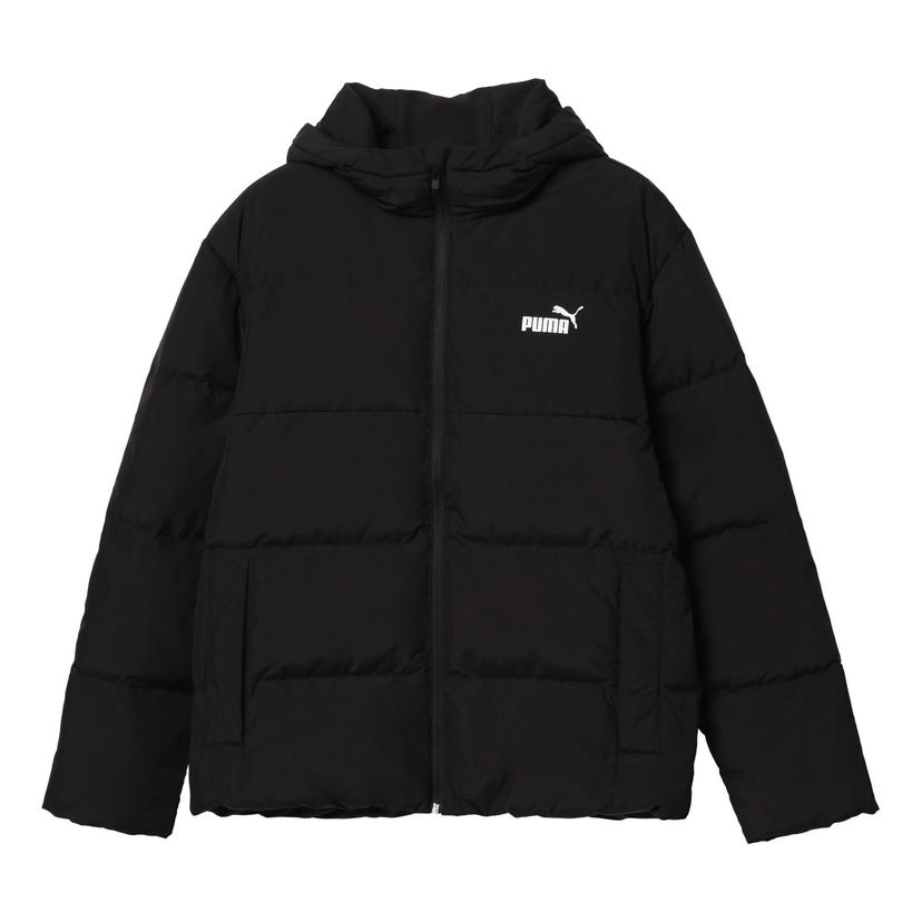 Prešívaná bunda Puma Power Hooded Jacket Čierna | 530695-01