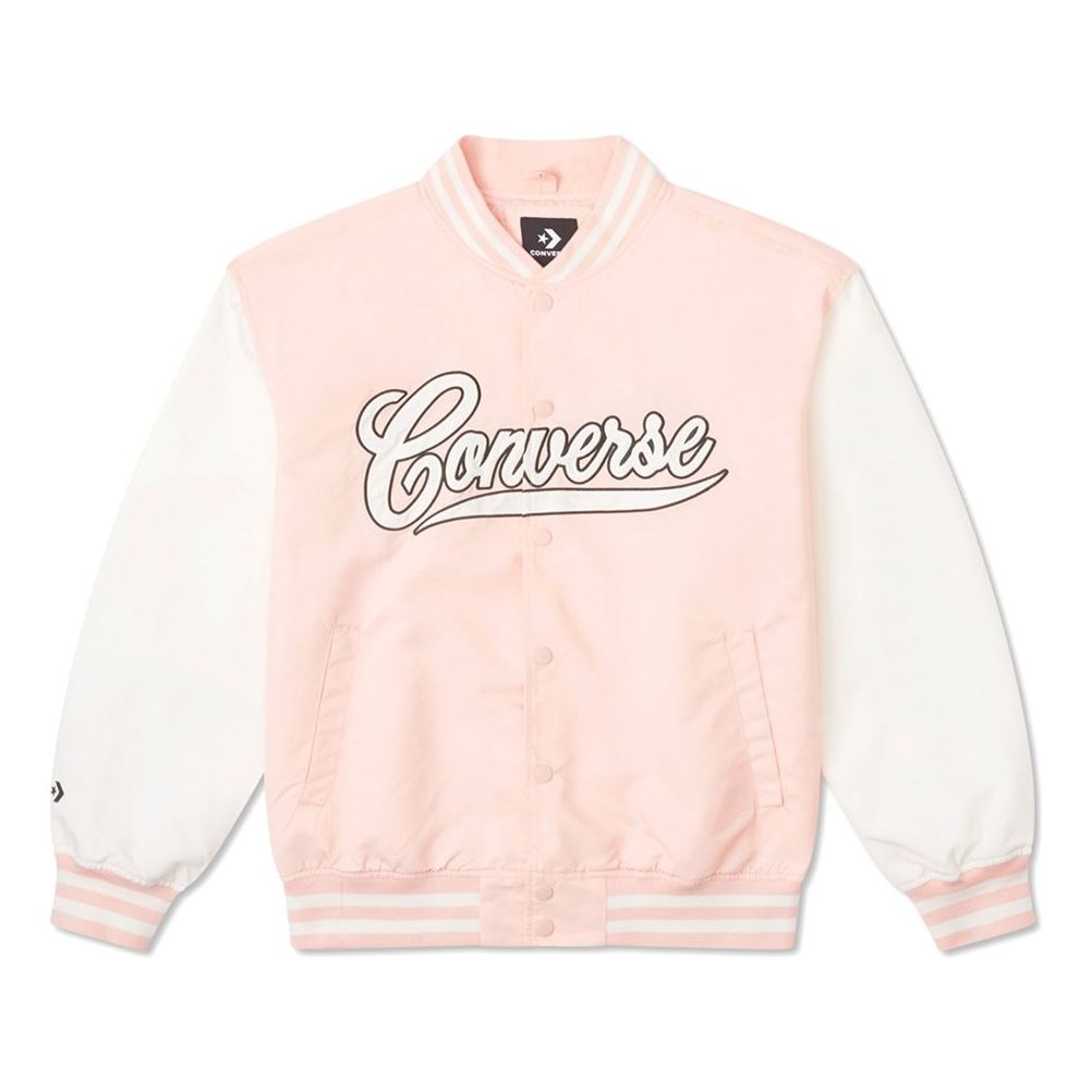 Bomber bunda Converse Varsity Bomber Jacket Ružová | 10026912-A01, 0