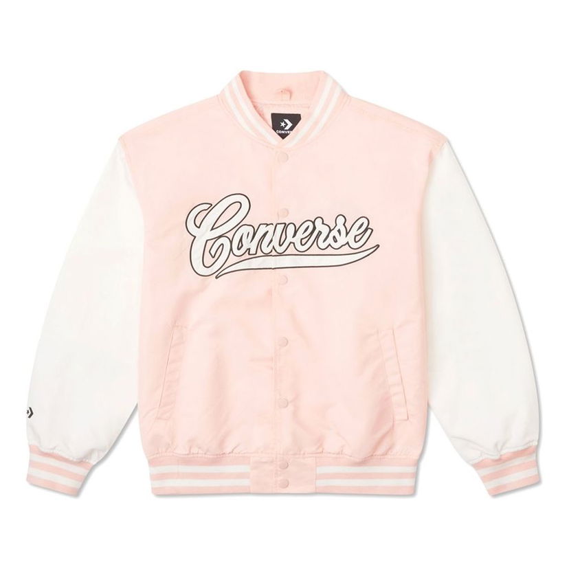 Bomber bunda Converse Varsity Bomber Jacket Ružová | 10026912-A01
