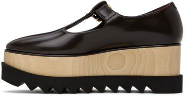 Tenisky a topánky Stella McCartney Sneak-Elyse T-Bar Platform Loafers Hnedá | 810448AP0350, 2