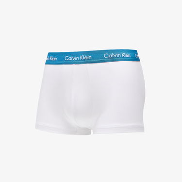 Boxerky CALVIN KLEIN Cotton Stretch Low Rise Trunk 3Pk Biela | U2664G 1TS, 4
