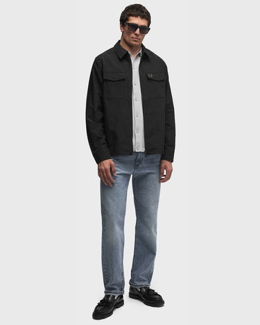 Košeľa Fred Perry Overshirt Pocket Čierna | M5684.236, 3