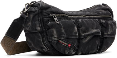Taška cez rameno Diesel Multi-Pocket Crossbody Bag Čierna | X10220-P4485-T8013, 4