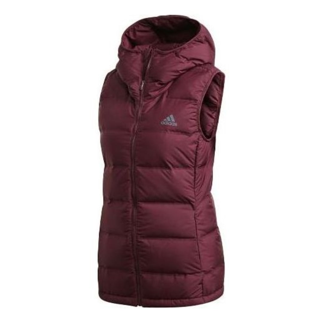 Vesta adidas Performance Terrex Helionic Hooded Puffer Vest Červená | DZ1492, 0