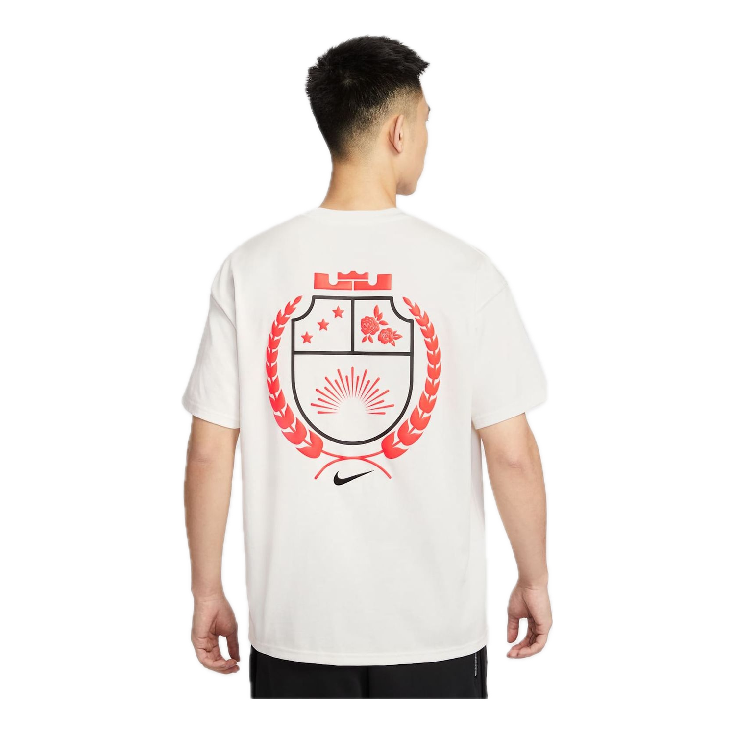 Tričko Nike LeBron James M90 Asia Sizing T-Shirt Biela | HJ3413-133, 0