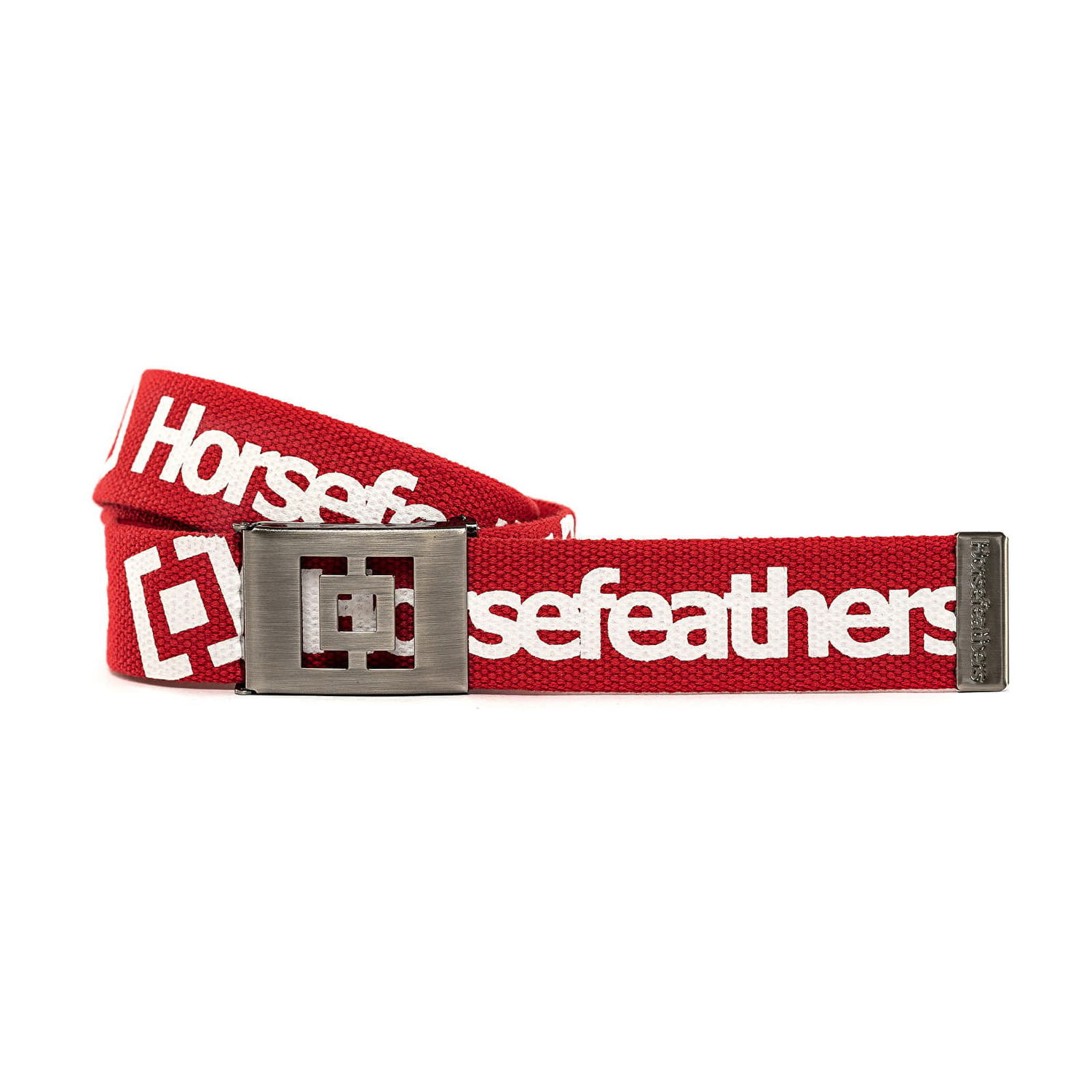 Opasok Horsefeathers Idol Belt Red Červená | AA958M, 0