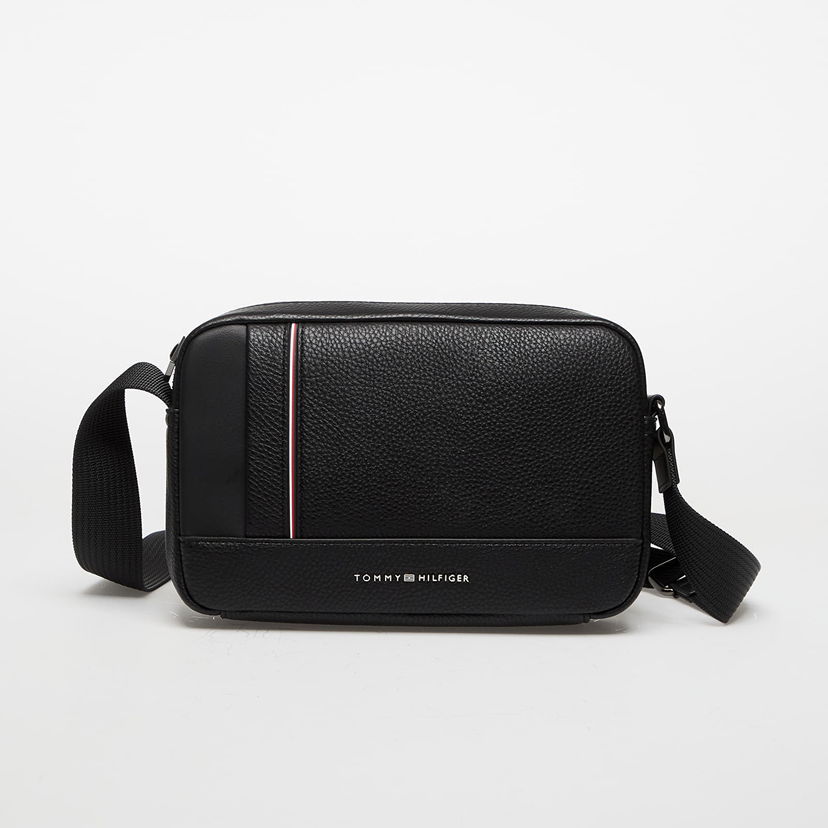 Taška cez rameno Tommy Hilfiger Tommy Hilfiger Central Reporter Bag Čierna | AM0AM13635 BDS