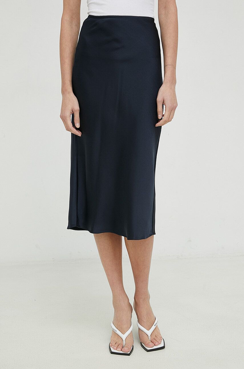 Sukňa Samsoe Samsoe Agneta Slim Fit Skirt Čierna | F22300195, 0