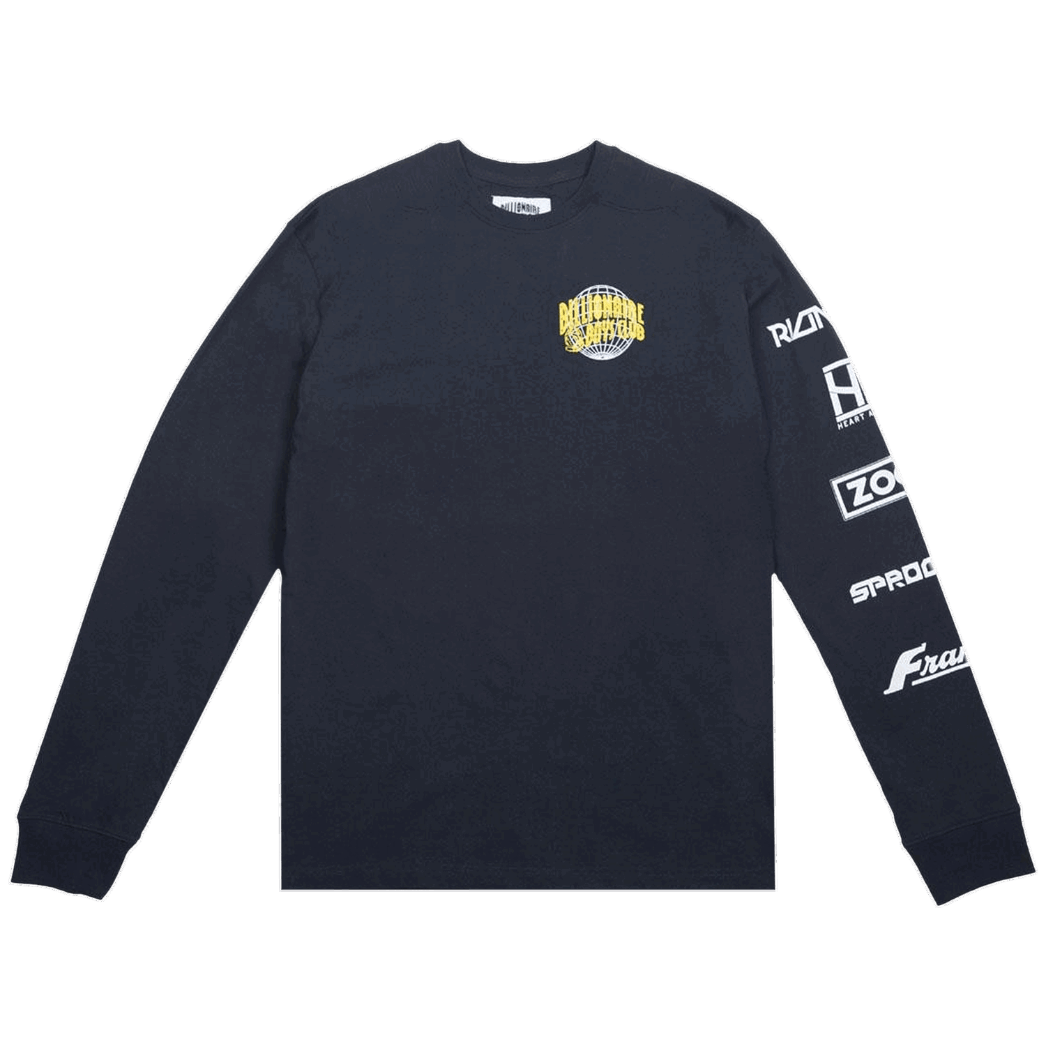 Tričko BILLIONAIRE BOYS CLUB World Tour Tee Navy | 881 8309 NAVY, 0