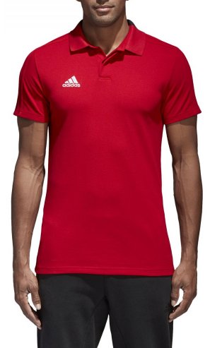 Polo tričko adidas Originals Polo shirt CON18 CO POLO Červená | cf4376