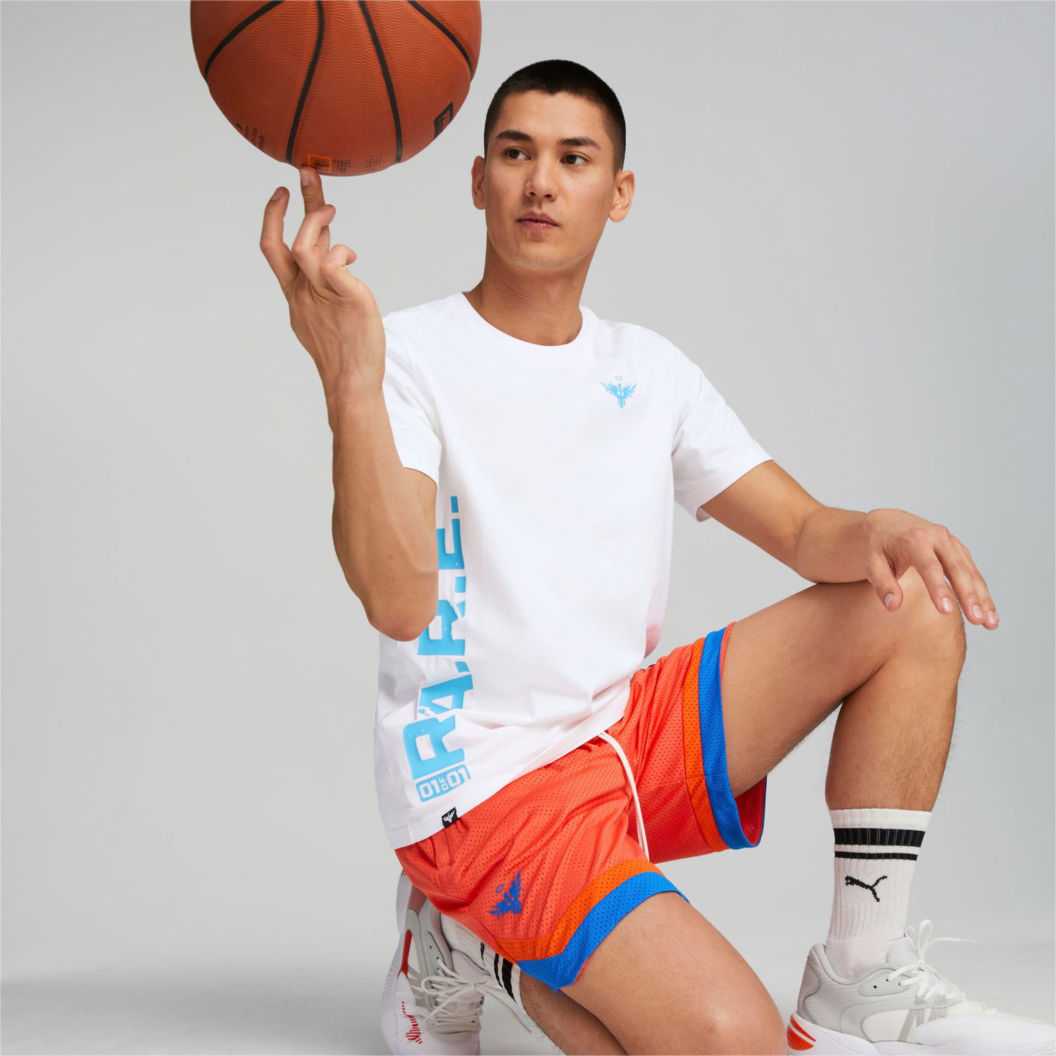 Tričko Puma Melo Rare Basketball T-Shirt Biela | 538002_01, 1