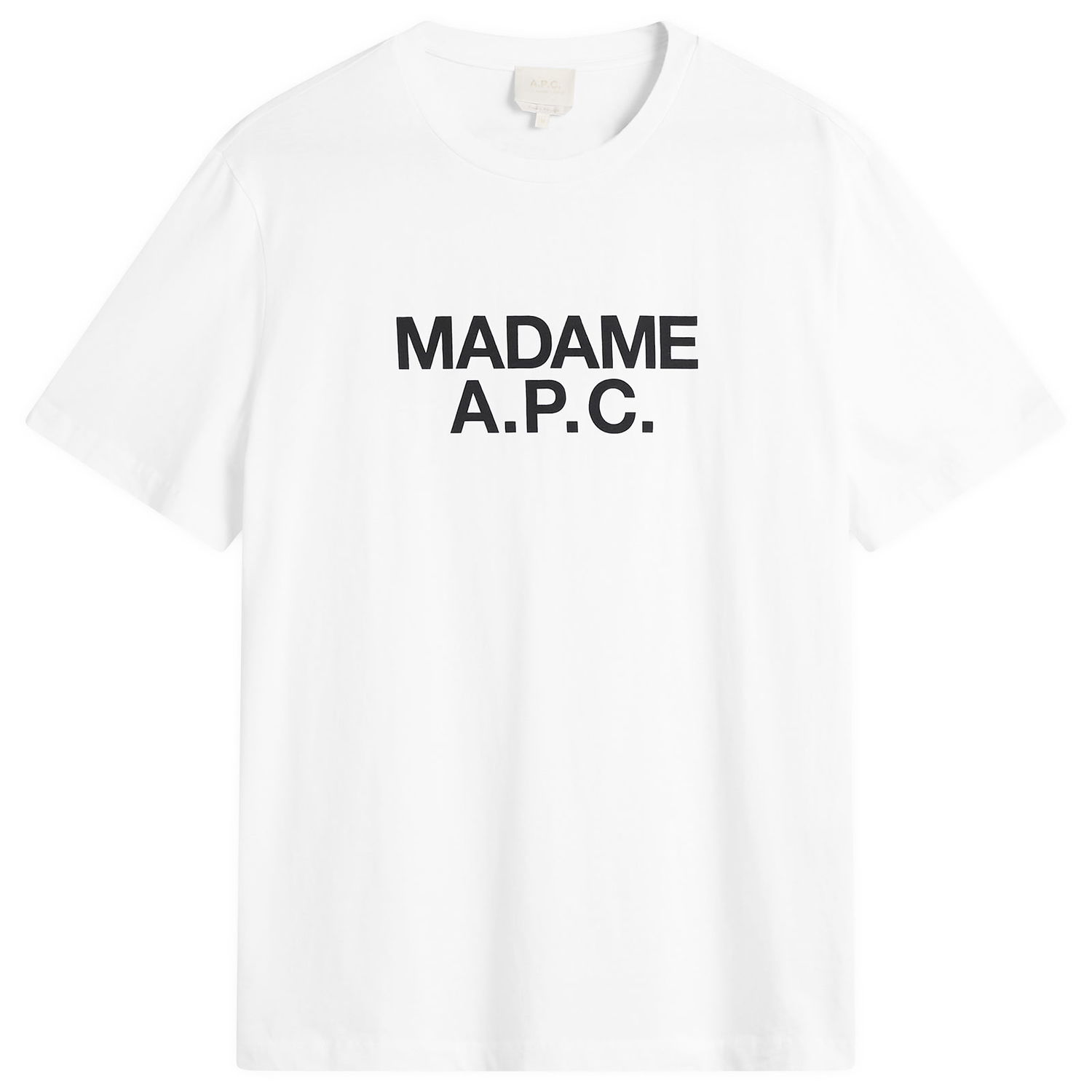 Tričko A.P.C. Madame A.P.C. T-Shirt Biela | COGYK-M26462-AAB, 1