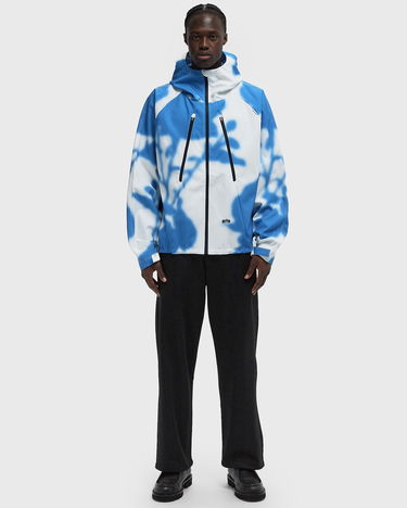 Vetrovka Arte Antwerp Floral Print Hooded Windbreaker Jacket Modrá | AW24-160J-WHITE-BLUE, 1