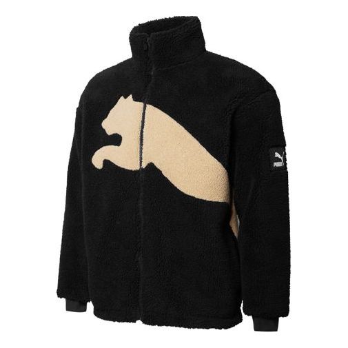 Sveter Puma Sherpa  Large Logo Stay Warm Jacket Čierna | 848418-01, 0
