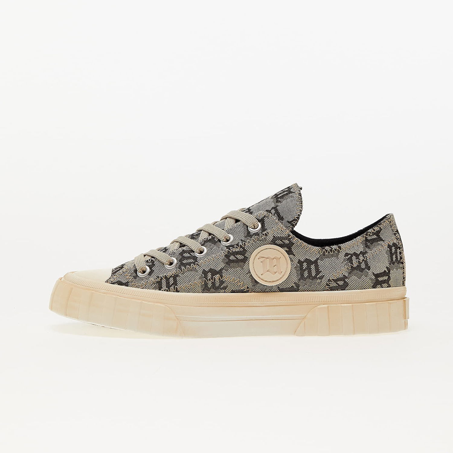 Tenisky a topánky MISBHV Army Sneaker Low Monogram Beige Béžová | 022BM611, 0