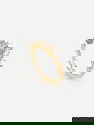 Gold Tone Crystal Ring