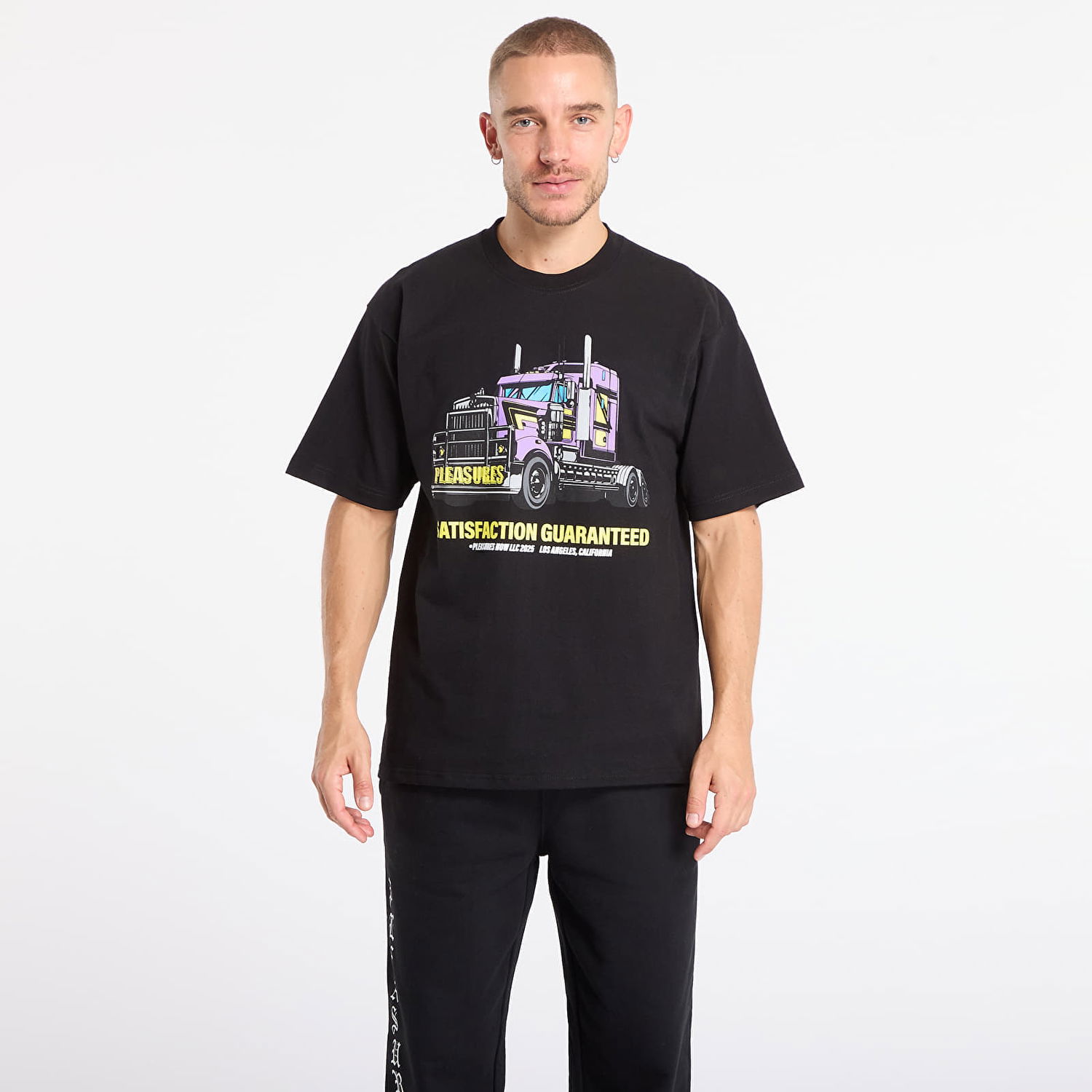 Tričko Pleasures PLEASURES Big Load T-Shirt Čierna | P25F067-BLACK, 0