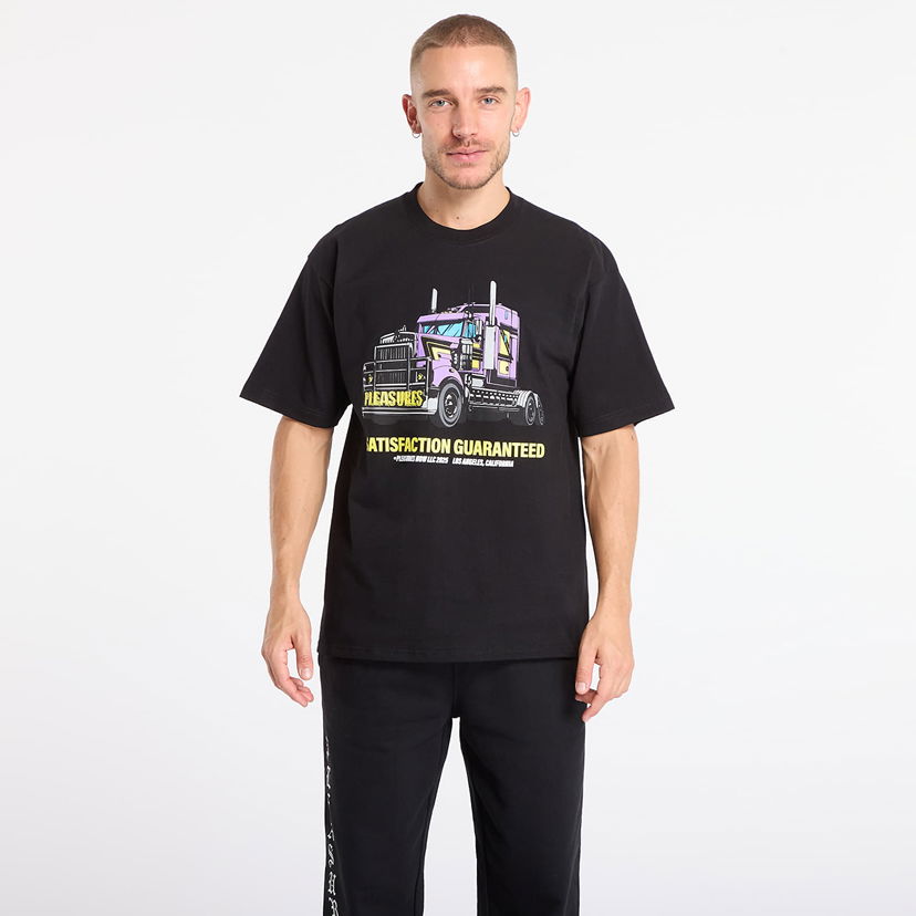 Tričko Pleasures PLEASURES Big Load T-Shirt Čierna | P25F067-BLACK