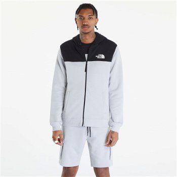 The North Face Icons Full Zip Hoodie High Rise Grey NF0A87DNA0M1