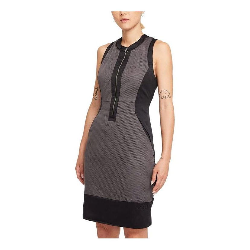 Šaty Nike New Classics Dress Šedá | DD7088-082