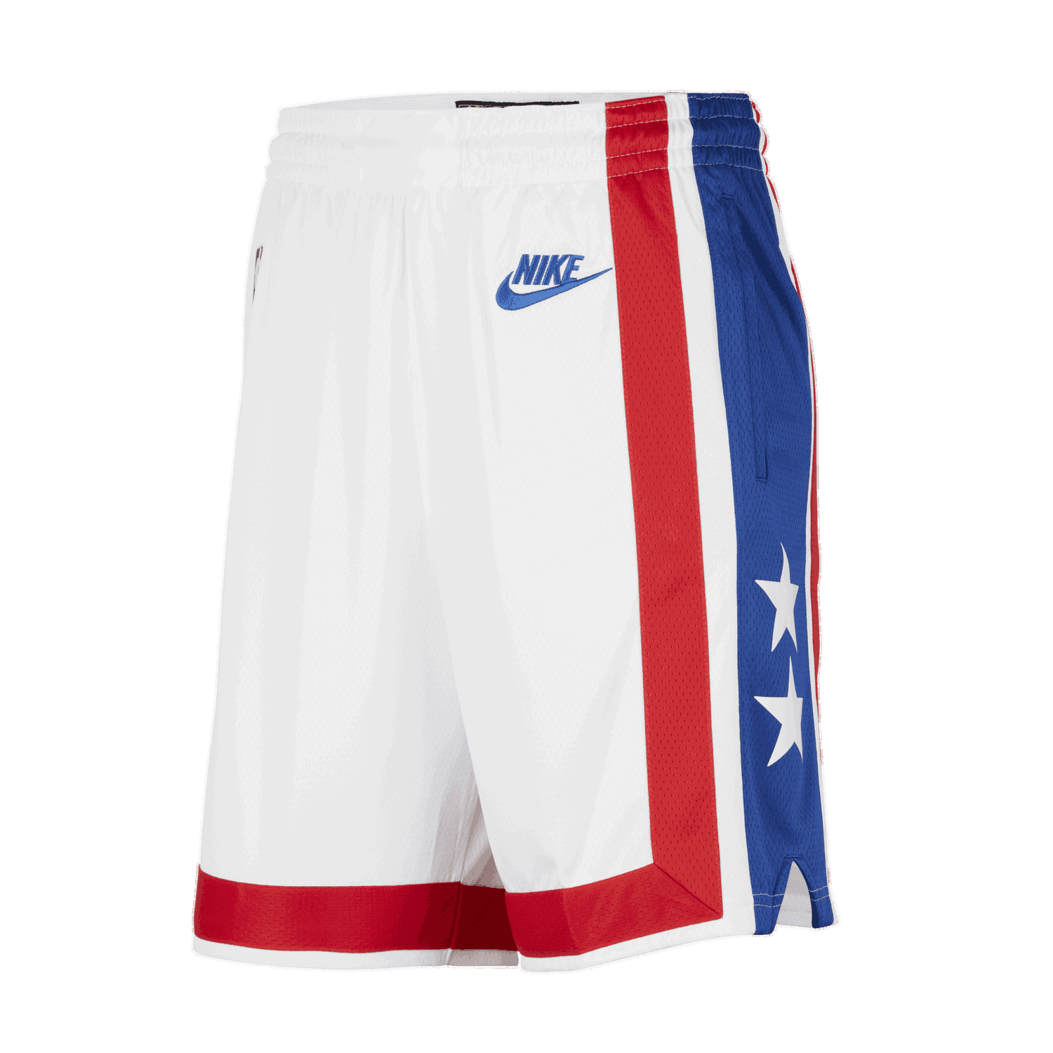 Šortky Nike NBA Dri-FIT Swingman Brooklyn Nets Shorts Biela | DO9501-100, 0