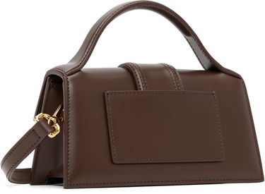 Kabelka Jacquemus 'The Bambino' Leather Flap Top-Handle Bag Hnedá | 23EBAW00006BC01A01, 2