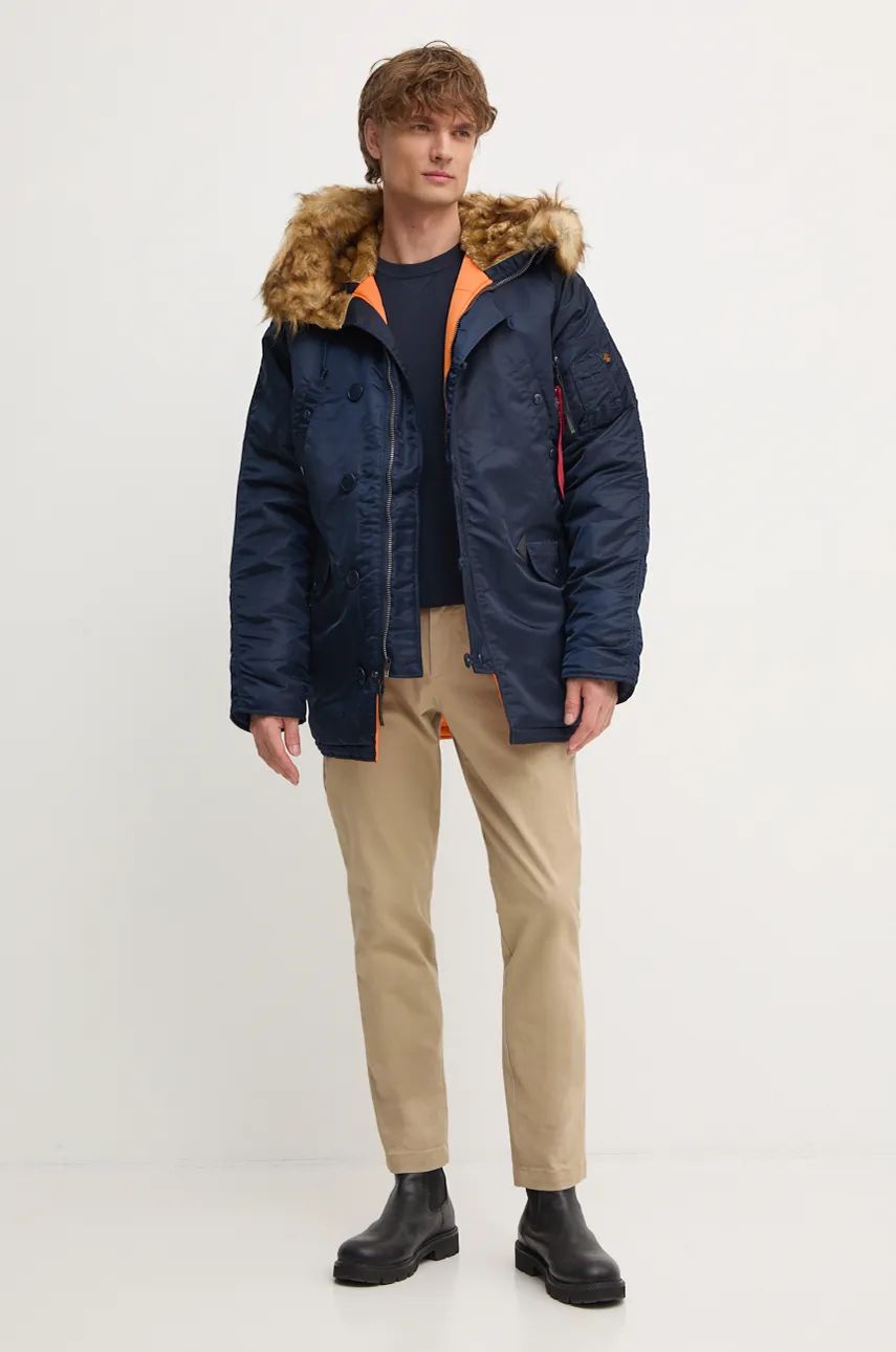 Parka Alpha Industries N3B 103141 Winter Parka Fialová | 103141.07, 1