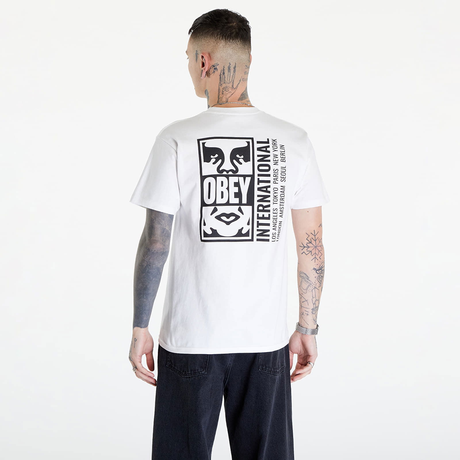 Icon Split T-Shirt White