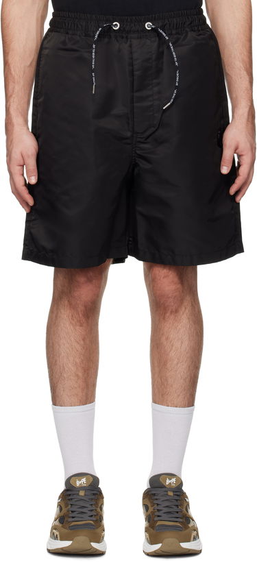 Šortky BAPE Ape Head Nylon Shorts Čierna | 001SPK801301M, 0