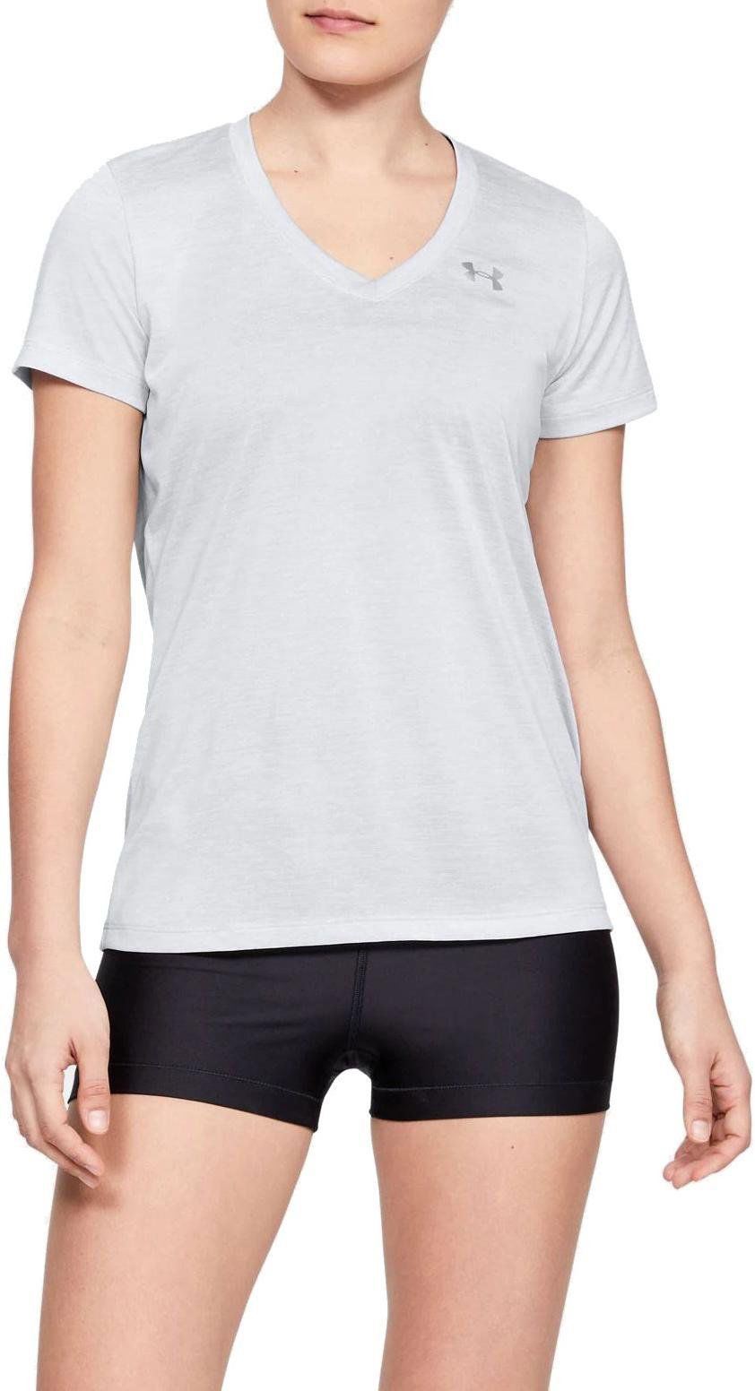 Tričko Under Armour Tech SSV Twist Biela | 1258568-014, 0