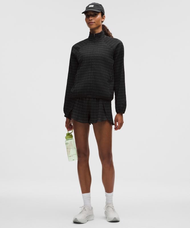 Šortky lululemon Negative Split Textured Reflective Running Shorts Čierna | prod20003643, 0